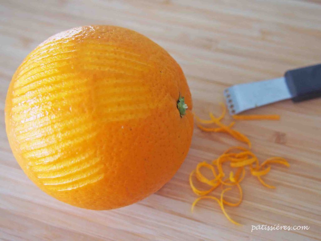 オレンジパウンドケイクの作り方