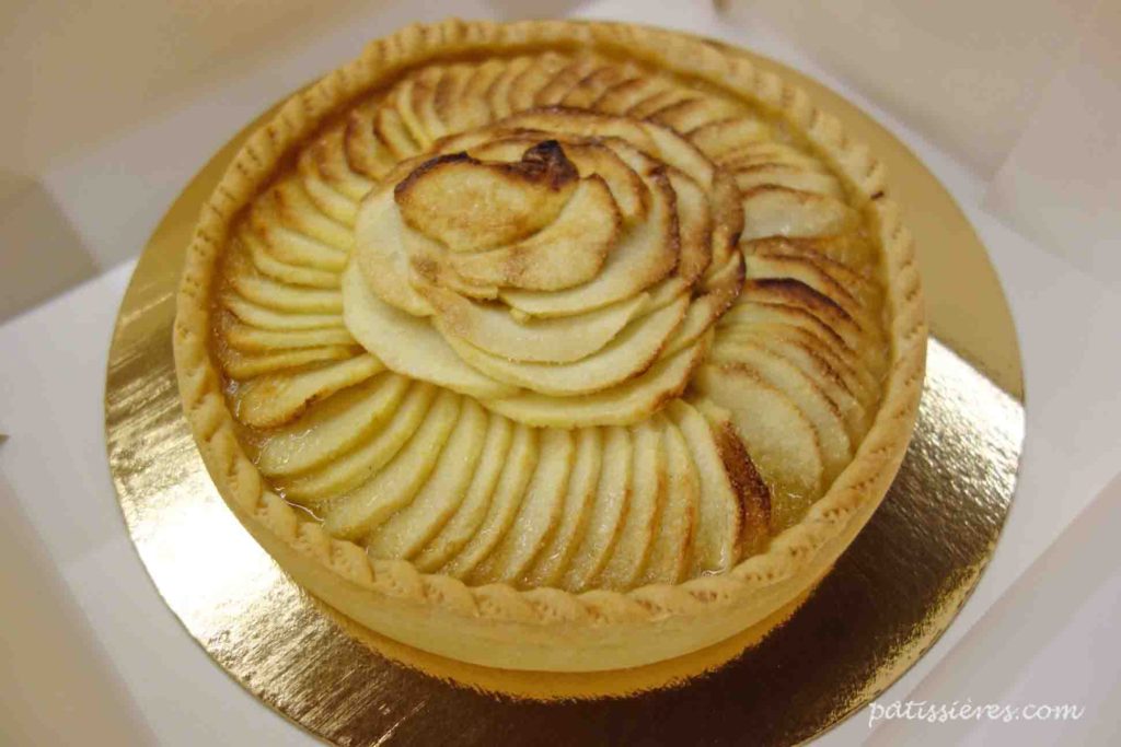 りんごタルトの作り方（焼成する）［タルト・オ・ポム Tarte aux pommes］